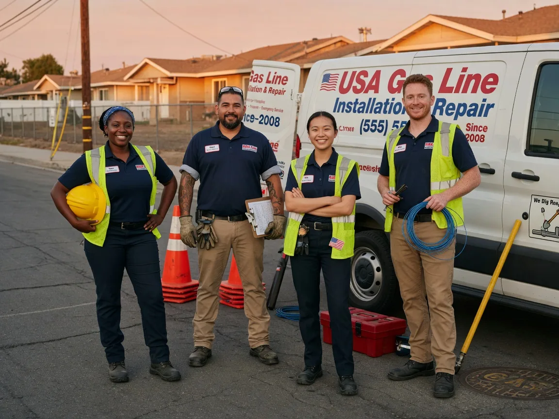 Gas Line Installation company in Mannford, OK